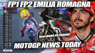 EVERYONE SHOCKED INSANE LAP Marquez FP1 FP2 EMILIA ROMAGNA, Bagnaia INSANE Statement to Rossi