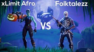 Fortnite-Folktalezz vs xLimit Afro( Godly Ranked Old School Player)