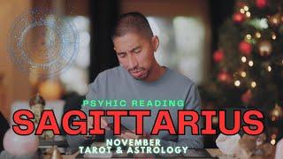 SAGITTARIUS  AN URGENT MESSAGE! NOVEMBER TAROT HOROSCOPE