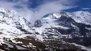 Jungfrau - Wengen - Lauterbrunnen Train Ride (SWITZERLAND)