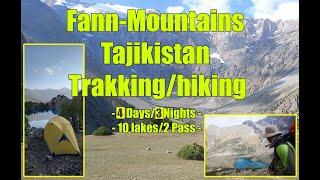 Tajikistan-Fann-Mountains Trekking/Hiking