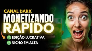 Nova ESTRATÉGIA de EDIÇÃO Para MONETIZAR CANAL DARK (TUTORIAL COMPLETO)