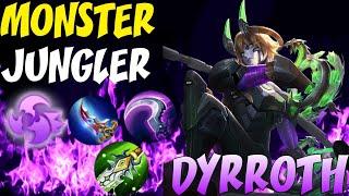 Monster Jungler Dyrroth Show No Mercy! Dyrroth New One Hit Build - Mobile Legends Bang Bang