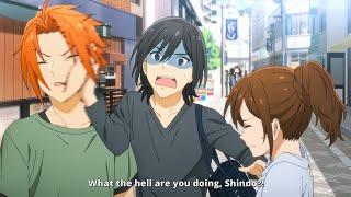 Hori Meets shindo (miyamura's best friend )- HORIMIYA episode.4 Sub/Dub