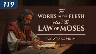 The Works of the Flesh and the Law of Moses (Galatians 5:16-24)