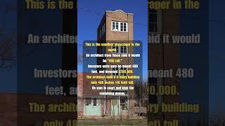THE SMALLEST SKYSCRAPER IN THE WORLD #shorts #fact #history #texas #skyscraper