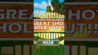 Mayfield Hole #4    Birdie saving Chip with a Streak from 43 yards
