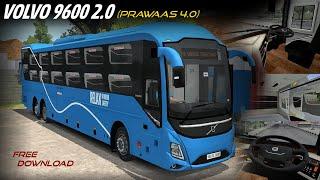 Released: First ever Most Realistic Volvo 9600 Facelift Sleeper for BUSSID. No password. CRS Garage.