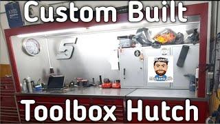 Toolbox tour of my custom built hutch for my Snap On masters series toolbox. Over 9 feet long.