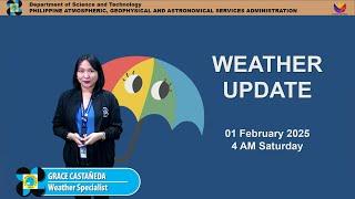 Public Weather Forecast issued at 4AM | February 1, 2025 - Saturday