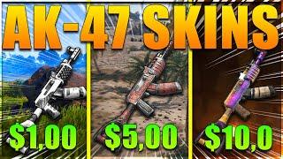Top 10 Cheap AK-47 Skins in Rust! (Under 10$)
