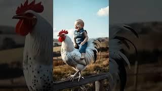 Baby ride Rooster