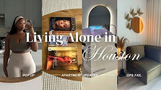 Living Alone In Houston: Finding my way, Apartment Updates, Trying New Things | GeranikaMycia