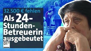 Pflege um welchen Preis? Das Geschäft mit der 24-Stunden-Betreuung | mehr/wert | BR24