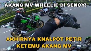 AKHIRNYA SUNMORI BARENG AKANG MV‼️ ADA DANDI MALIK & MBLO RIZKI JUGA SAMPE WHEELIE⁉️ #akangmv #zx6r