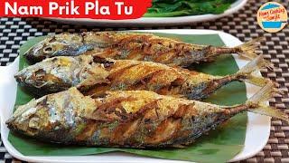 Fried Mackerel - Nam Prik Pla Tu - Ikan Kembung Goreng