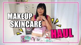 MAKEUP AND SKINCARE HAUL (HUGE SALE OMG!) - saytioco