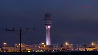 4K Hartsfield Jackson Atlanta International Airport Timelapse