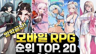 이번주! 모바일게임 순위에는 어떤 변화가? [RPG장르+접속자 기준]