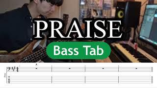 [TAB]Praise - Elevation Worship cover (Bass Arrangement)