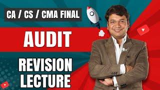 Audit under GST II Revision of CA/CS/CMA Final GST || Chapter 16 || CA. Yashvant Mangal