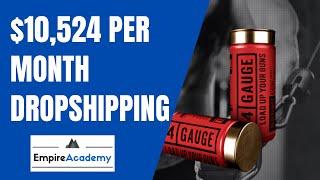 $10,524 Per Month Dropshipping Private Label Supplements