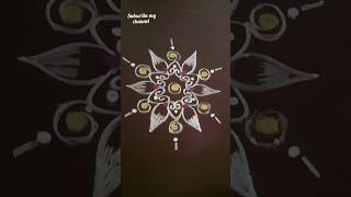 #latest new year rangoli design#simple rangoli design