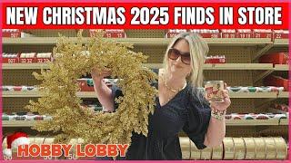HOBBY LOBBY NEW CHRISTMAS 2025 FINDS IN STORE | STORE WALK THRU PLUS NEW FALL #hobbylobby #christmas