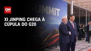 Xi Jinping chega à cúpula do G20 | LIVE CNN