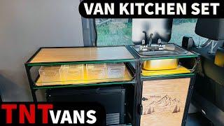 Camper Van Kitchen Set TNTvans - Van Conversion