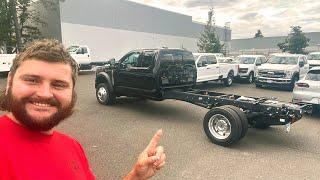 I BOUGHT A BRAND NEW FORD F-550 to build My Dream Truck Camper!