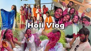 Holi Vlog 2023!  | Best Holi with family  | Mazza hi aagya | Khushi Vlogs