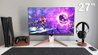 BenQ 27" 4K HDMI 2.1 Gaming Monitor Mobiuz EX2710U Review + Comparison with LG 27GP950