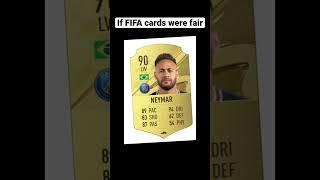 If FIFA cards were fair #football