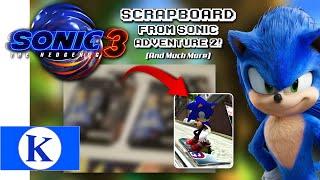 New Sonic Movie 3 - Scrapboard From Sonic Adventure 2 (Movie Ver.) Toys Revealed!