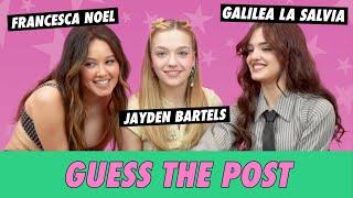 Jayden Bartels vs. Galilea La Salvia vs. Francesca Noel - Guess The Post