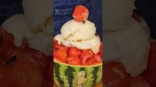 태국 파타야 수상시장 수박 구슬 아이스크림 |[Pataya Floating Market] Watermelon Ice Cream | Thai Street Food