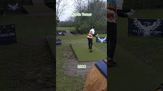 Austin Turner smashing during the final round of the 2025 Music City Open