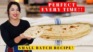 Mexican Food Recipe Easiest Method for Homemade FLOUR TORTILLAS from Scratch, Perfect Every time!!