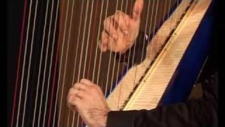 Jakez Francois plays jazz harp - Blue Monk (T. Monk)