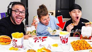 MindOfRez CHICK-FIL-A MUKBANG with Kaylen and Jayden!