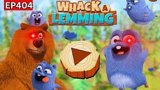 Unbelievable Lemmings Hit Gameplay -  Whack a Lemming Bear - Grizzy and the Lemmings Online Ep-404