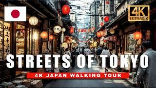 [4K] Walking Through Tokyo's Hidden Local Streets - Yanaka and Sugamo | 4K Walking Tour  ️