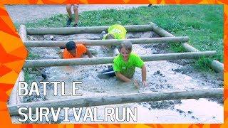 OVERLEVEN OP HEFTIG PARCOURS: WIE WINT DE SURVIVAL RUN? | THE BATTLE | ZAPPSPORT