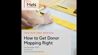 How to get Donor Mapping right