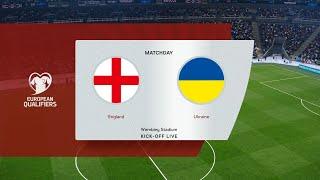 England vs Ukraine | Wembley Stadium | European Qualifiers | PES 2021