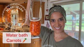 Canning carrots  Amish canning method non-USDA