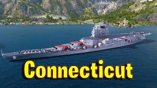 Meet The Connecticut! Tier 6 American Battleship in World of Warships Legends!