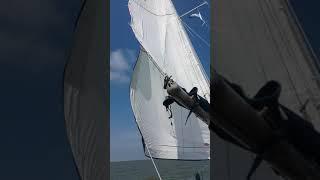 Misty under sail