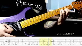 KISS - Lick it up [GUITAR COVER + TAB]